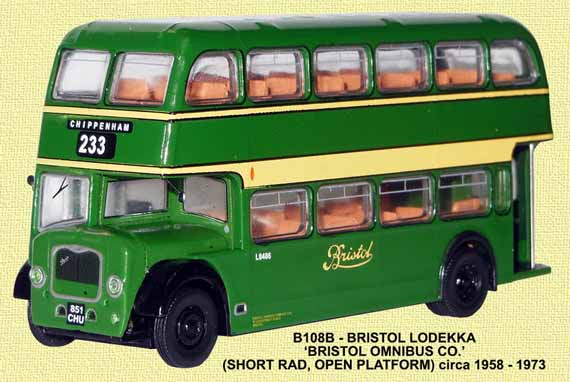 Bristol Omnibus Bristol LD6G ECW